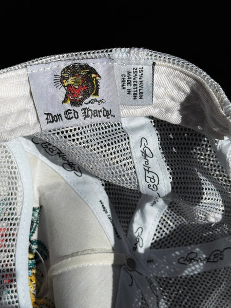 Ed Hardy White Cap