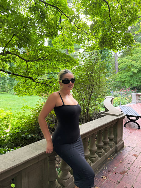 Black Yitty Tube Dress W/ Optional Straps