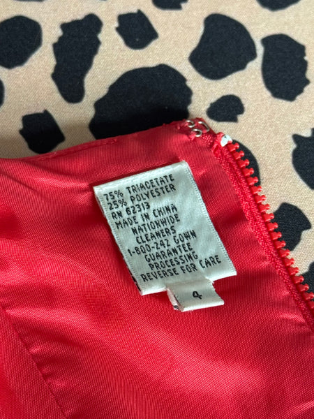 Red Sequin Mermaid Tank