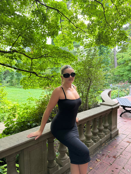 Black Yitty Tube Dress W/ Optional Straps