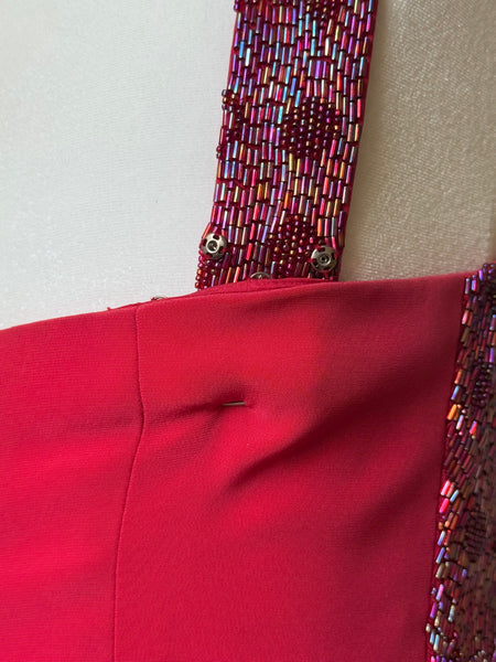 Red Sequin Mermaid Tank