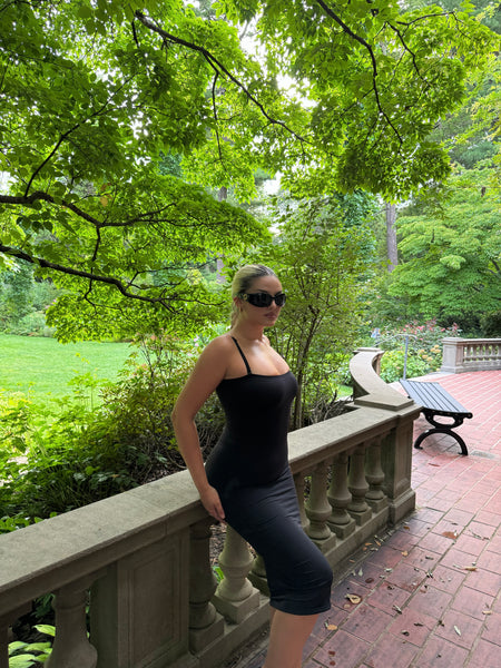 Black Yitty Tube Dress W/ Optional Straps