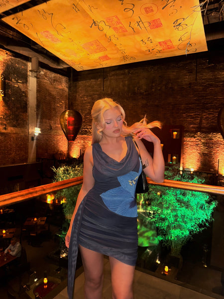 The Peppermayo Good Fortune Mini Dress