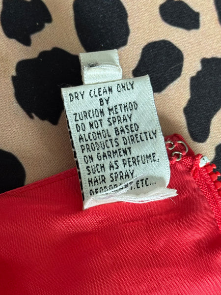 Red Sequin Mermaid Tank