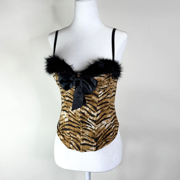 Tiger Print Corset