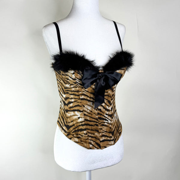 Tiger Print Corset