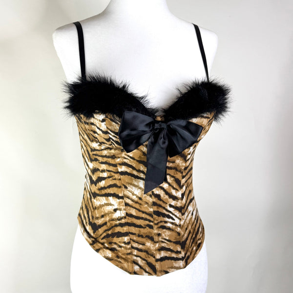 Tiger Print Corset