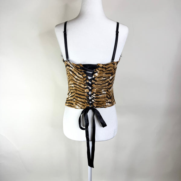 Tiger Print Corset