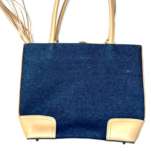 Y2K Denim Square Bag