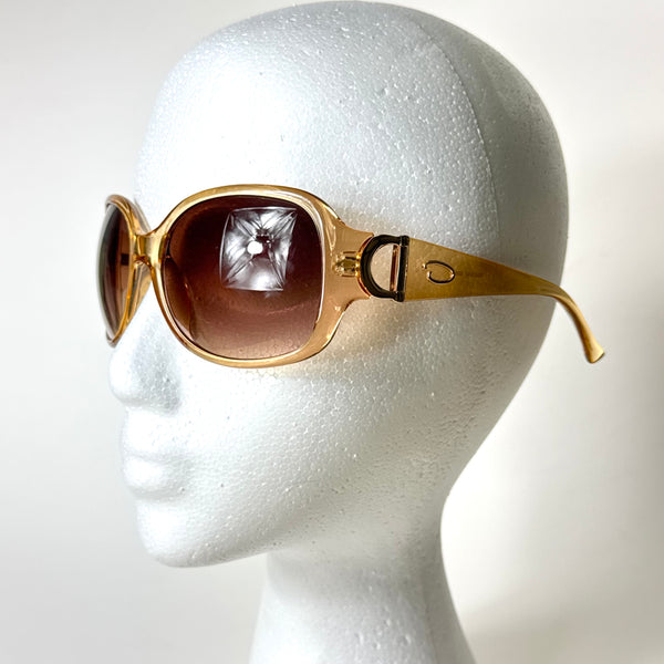 Oscar de la Renta Vintage Round Sunglasses