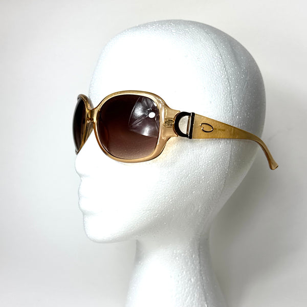 Oscar de la Renta Vintage Round Sunglasses