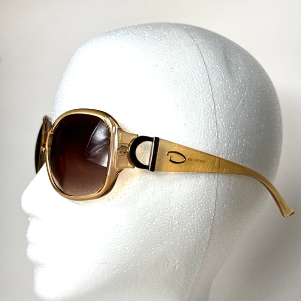 Oscar de la Renta Vintage Round Sunglasses