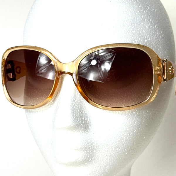 Oscar de la Renta Vintage Round Sunglasses