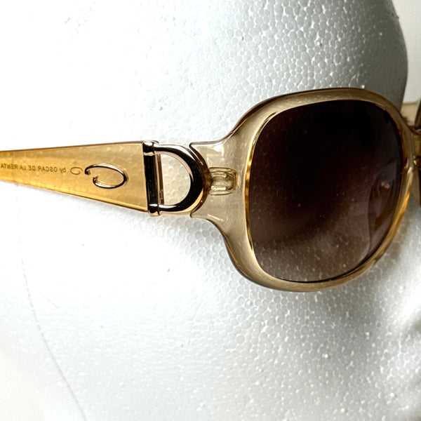 Oscar de la Renta Vintage Round Sunglasses