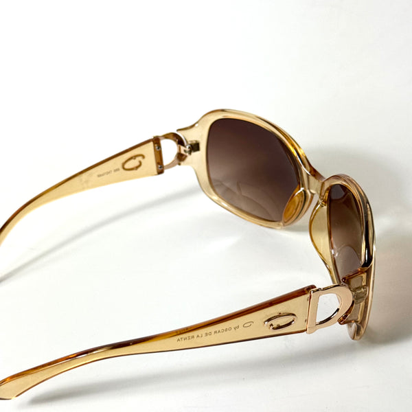 Oscar de la Renta Vintage Round Sunglasses