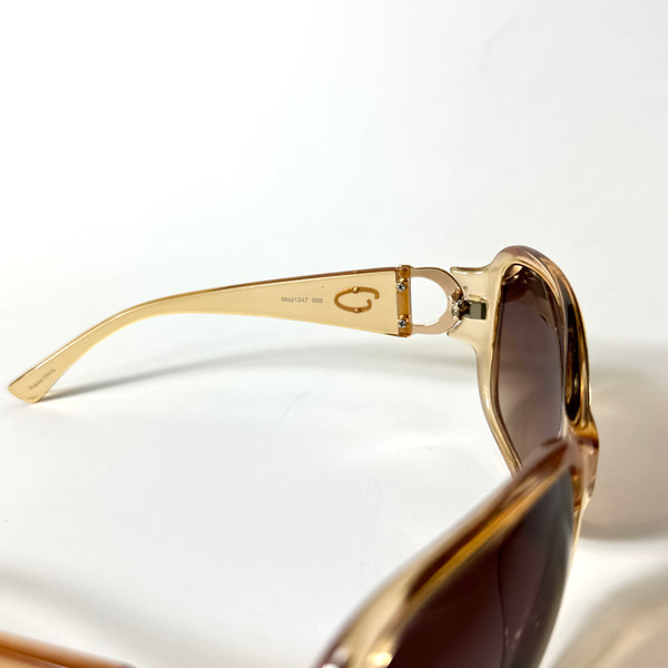 Oscar de la Renta Vintage Round Sunglasses