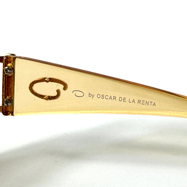 Oscar de la Renta Vintage Round Sunglasses
