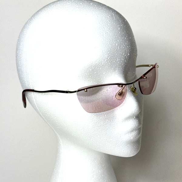 Y2K Vintage Pink/Yellow Sunglasses&nbsp;