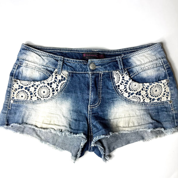 2010's Style Denim Shorts