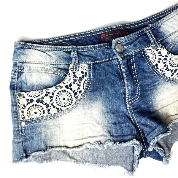 2010's Style Denim Shorts