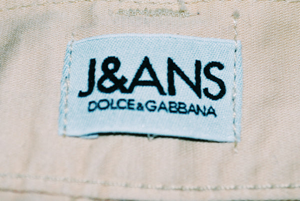 Dolce & Gabbana Vintage Beige Jeans (sz 30)