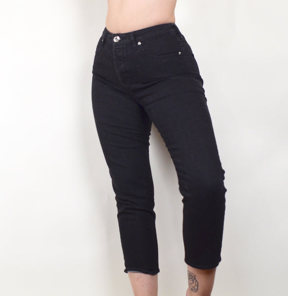 Moschino Black High Waisted Jeans