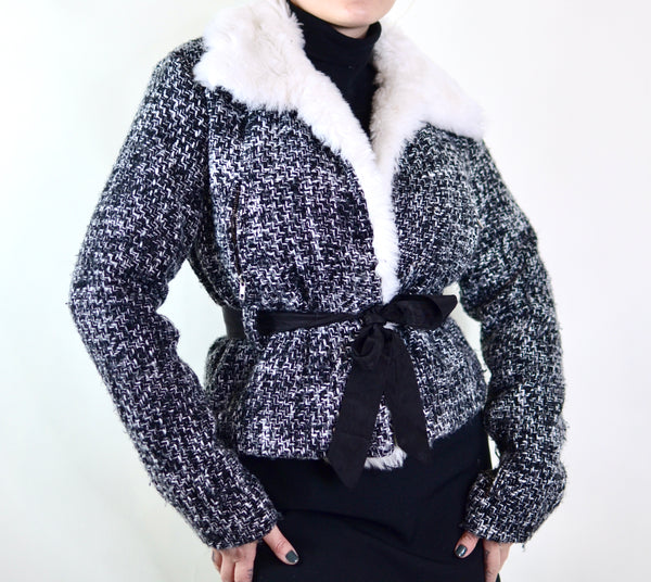 Tweed Chanel Style Coat