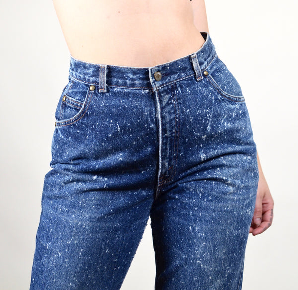 Acid Washed Vintage Levi's High Waisted Jeans