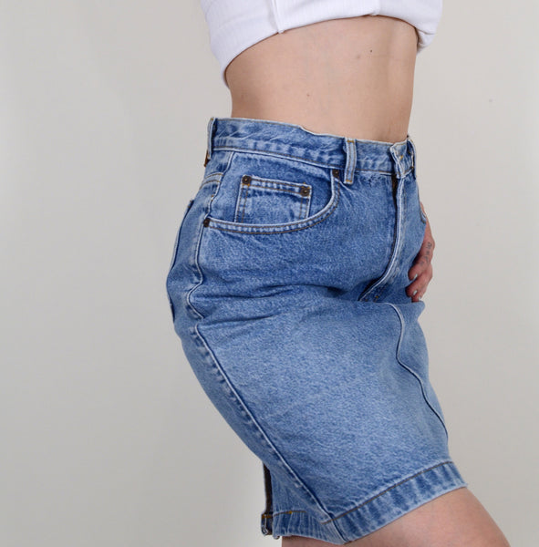 Calvin Klein Vintage Denim Midi Skirt