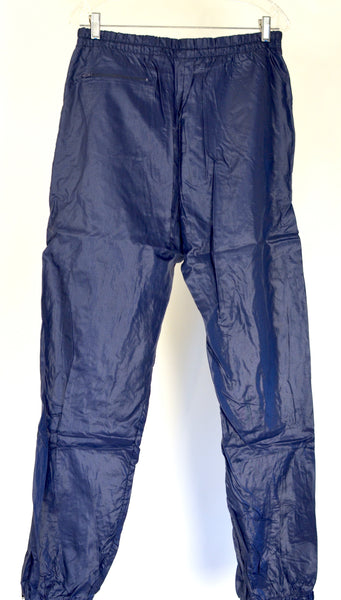 Adidas Vintage Dark Blue Windbreaker Sweatpants