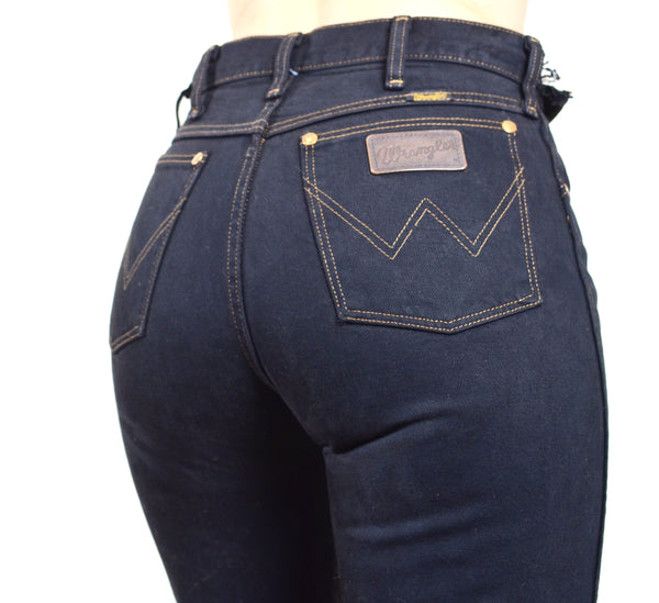 Vintage Dark Blue High Waisted Wrangler Jeans