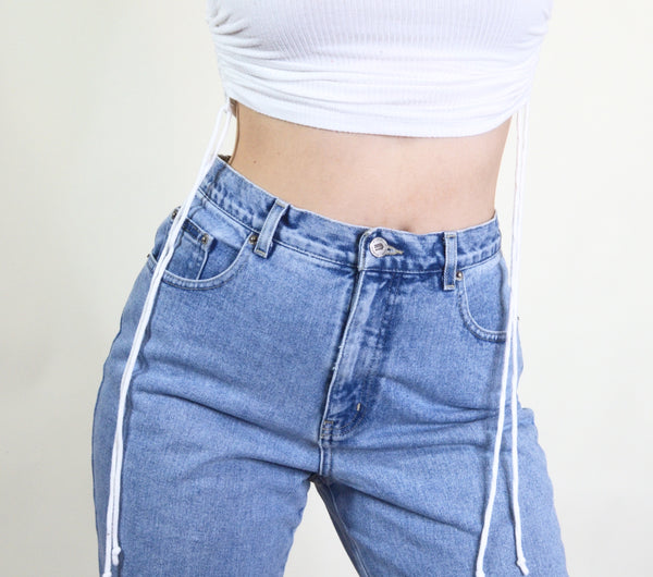 High Waisted Vintage Boss Thompson Jeans