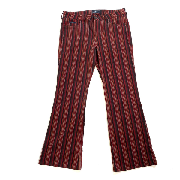 L.e.I. Striped Bell Bottom Jeans (Sz 15)