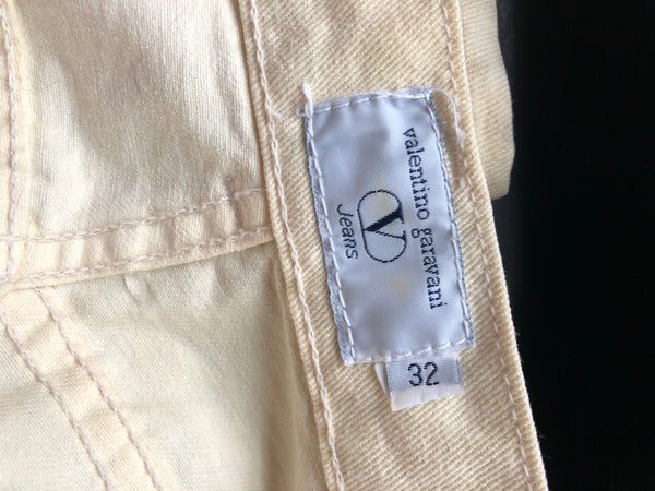 Valentino Eggshell Jeans